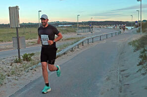 Eric Ekholt er klar for Valencia maraton.(Foto: Privat)