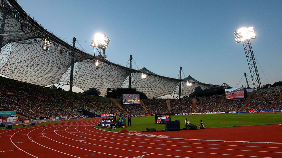 Olympiastadion i München er en av de store scenene for idrettsprestasjoner, men det finnes mindre scener i mosjonsidretten som det er enklere å få opptre på. (Foto: Arne Dag Myking)