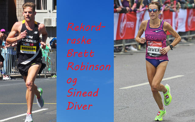 Brett Robinson og Sinead Diver er Australias to nye rekordholdere på maraton. (Foto: Wikipedia)