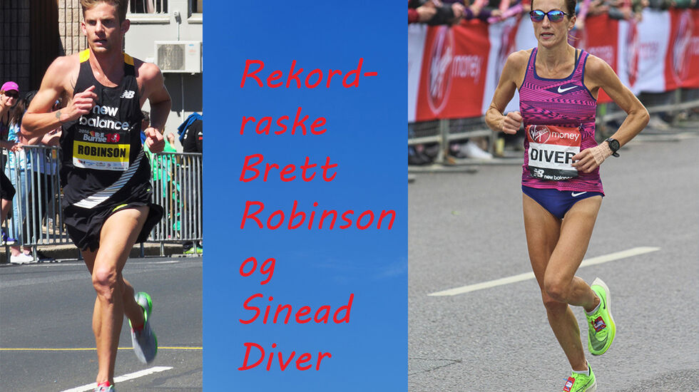 Brett Robinson og Sinead Diver er Australias to nye rekordholdere på maraton. (Foto: Wikipedia)