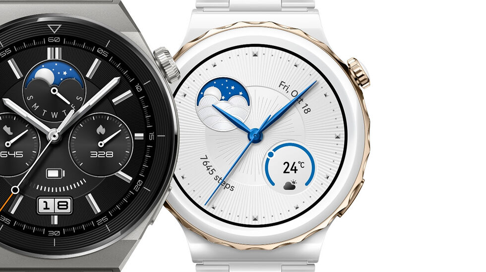 Huawei Watch GT 3 PRO er en elegant og solid klokke med god batterikapasitet og har det meste man kan ønske seg av funksjonalitet i en treningsklokke. (Foto: Huawei)