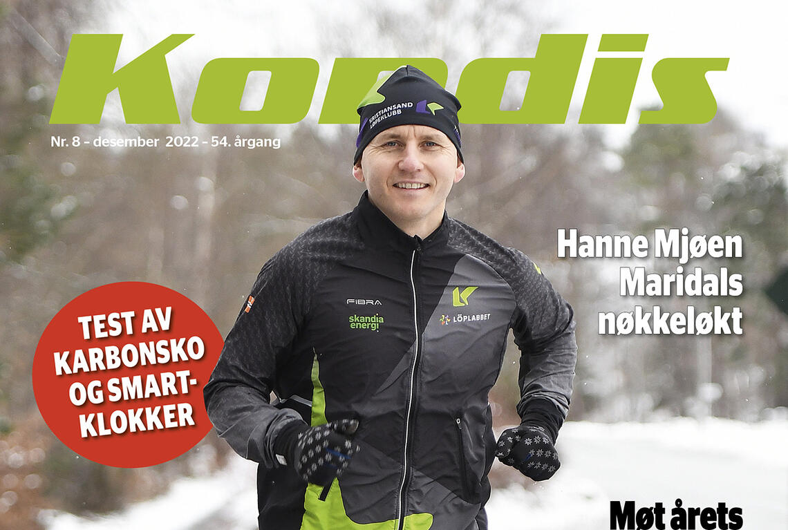 I desember-nummeret av Kondis møter du Finn Kollstad og mange andre sprekinger. (Foto: Bjørn Johannessen)