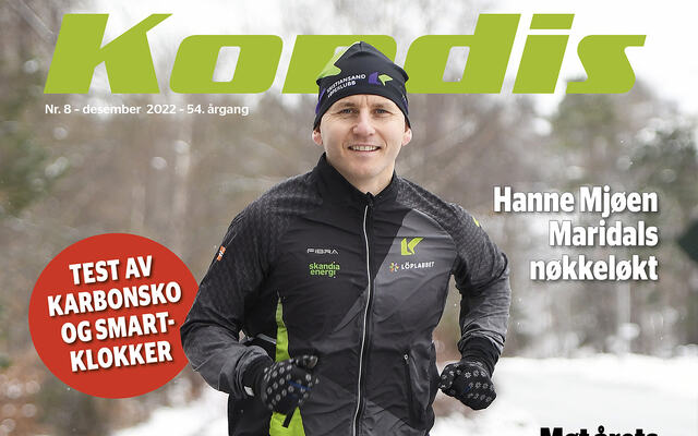 I desember-nummeret av Kondis møter du Finn Kollstad og mange andre sprekinger. (Foto: Bjørn Johannessen)
