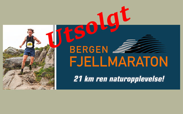 Bergen Fjellmaraton som går 1. juni neste år, er nå utsolgt.