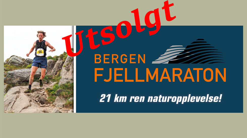 Bergen Fjellmaraton som går 1. juni neste år, er nå utsolgt.
