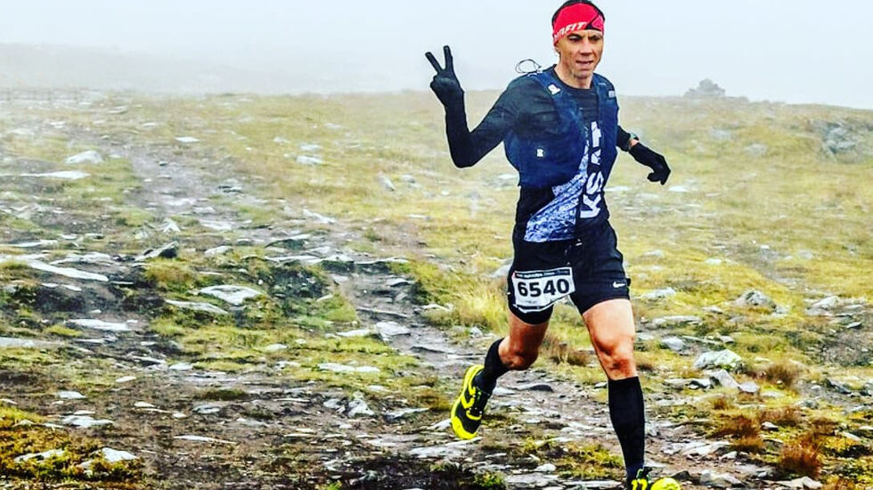 Det å løpe gjør en travel arbeidshverdag lettere å mestre for Magnar Slåtto. (Foto: privat)