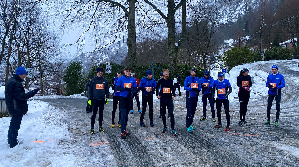 I Fjellveien i Bergen er det til lørdag klart for nytt adventsløp. (Foto: arrangøren)