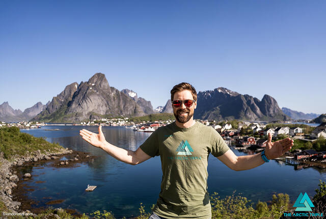 Kristian Nashoug, som er markedsansvarlig i The Arctic Triple, forteller at de i 2023 kommer til å arrangere etappeløpet Lofoten Stage Run. (Foto: Ian Corless)