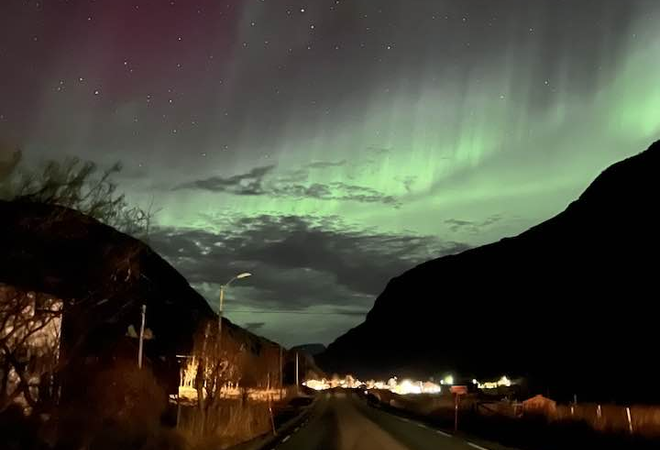 Nordlys i Spansdalen @Iris solheim-Nilsen Nordlys i Spansdalen @Iris solheim-Nilsen