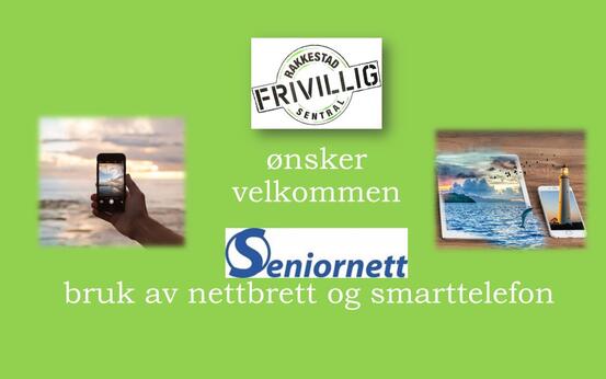 Velkommen til Seniornett for nettbrett og smartelefon på Familiesenteret - Rakkestad Frivilligsentral