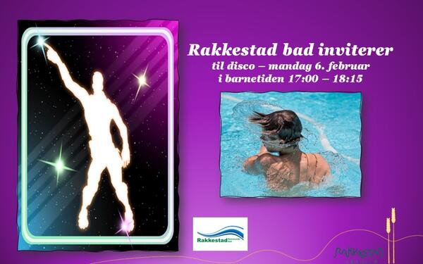 Velkommen til barnetid med disco på Rakkestad bad