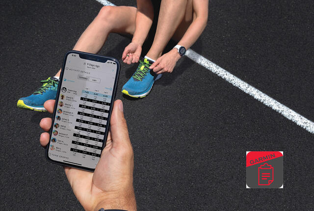 Garmin Clipboard er en app som skal forenkle trenerens kommunikasjon med utøveren. (Alle foto: Garmin)