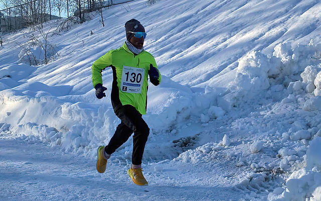 Vinner Matias Sunde i godt driv. (Foto: Henrik Romnes)