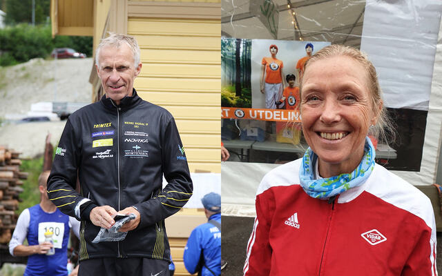 Omregna etter WMA-tabellene var Kristen Aaby beste norske mann og Synøve Brox beste norsk kvinne på 5 km i fjor. (Foto: Runar Gilberg)