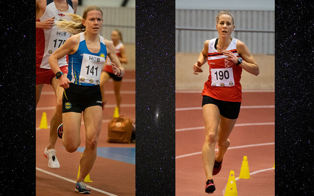Hanne Mjøen Maridal (141) vant løpet, mens Kristin Waaktaar Opland satte norsk rekord i klasse 40-44 år. (Foto: arrangøren)