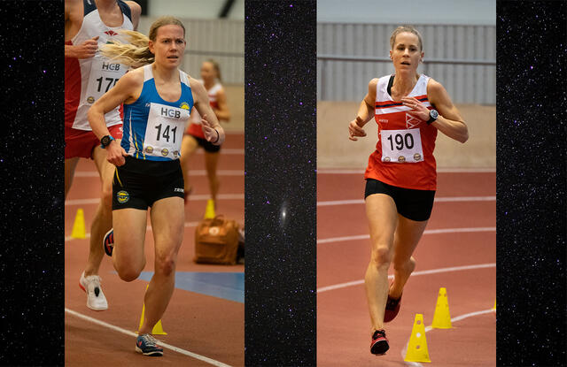 Hanne Mjøen Maridal (141) vant løpet, mens Kristin Waaktaar Opland satte norsk rekord i klasse 40-44 år. (Foto: arrangøren)