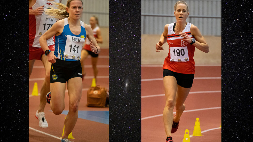 Hanne Mjøen Maridal (141) vant løpet, mens Kristin Waaktaar Opland satte norsk rekord i klasse 40-44 år. (Foto: arrangøren)