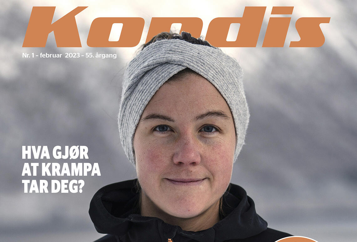 Kondis nr. 1 inneholder blant annet et stort intervju med en av verdens beste terrengultraløpere, Emelie Forsberg. (Foto: privat)