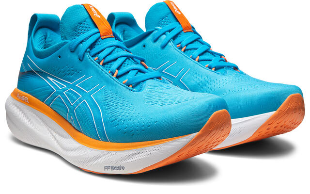 Årets utgave av Asics Gel-Nimbus er den 25. i rekken, men strengt talt ligner den ikke så mye på Nimbus-modeller vi er vant med fra tidligere år. (Foto: Asics)