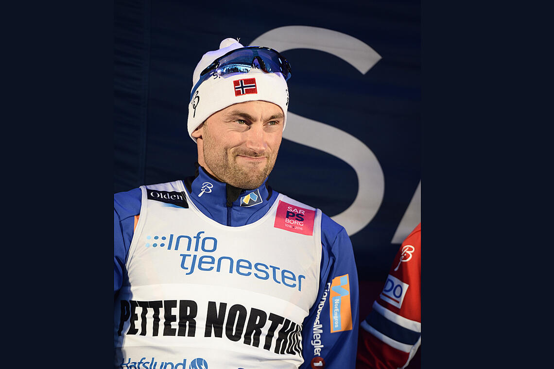 Petter Northug viste i helgen at han fremdeles kan spurte bedre enn de fleste med langrennsski på beina. Her på et bilde fra 2016. (Foto: Bjørn Johannessen)