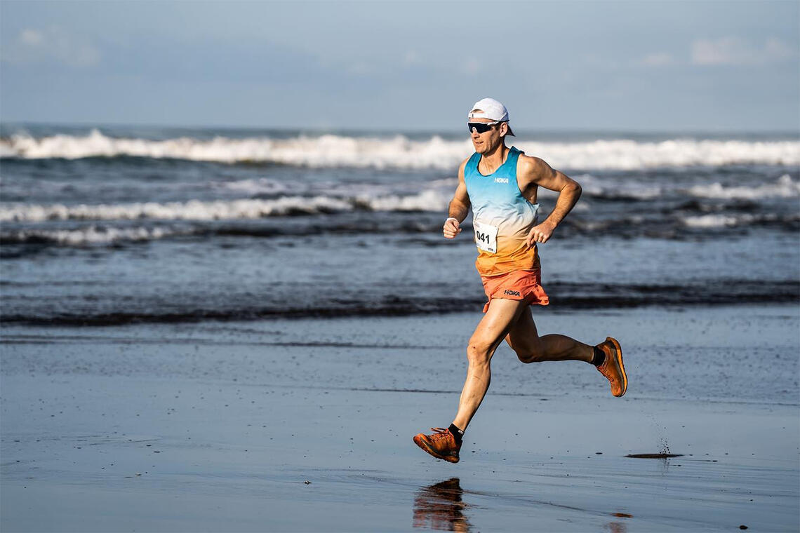 Didrik Hermansen har fått en god start på det 236 km lange etappeløpet på Costa Rica. (Foto: arrangøren, Ian Coreless)