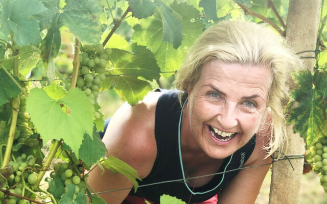 Chatrine Henaug har løpt jevnlig de ti siste åra, og nå vurderer hun å trappe opp. (Foto: Marianne Bremnes)