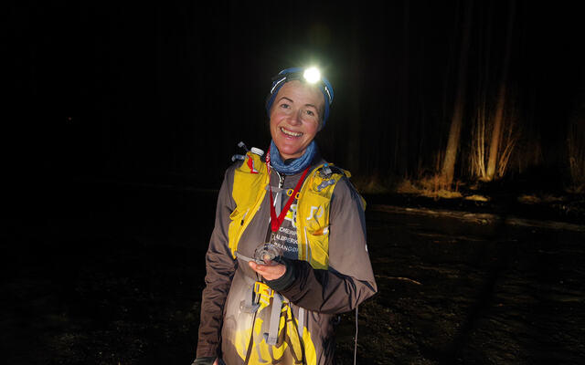 Øyunn Bygstad fornøyd etter 168 km på Jeløy. (Alle foto: arrangøren)