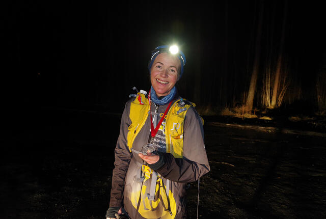 Øyunn Bygstad fornøyd etter 168 km på Jeløy. (Alle foto: arrangøren)
