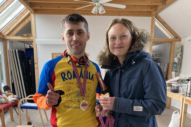 Florin Simion ble Last Man Standing da Ida Steiro måtte rekke transporten hjem. Utfallet hadde kanskje blitt det samme, men han måtte nok løpt en del timer til. (Foto: Jon Asphjell)