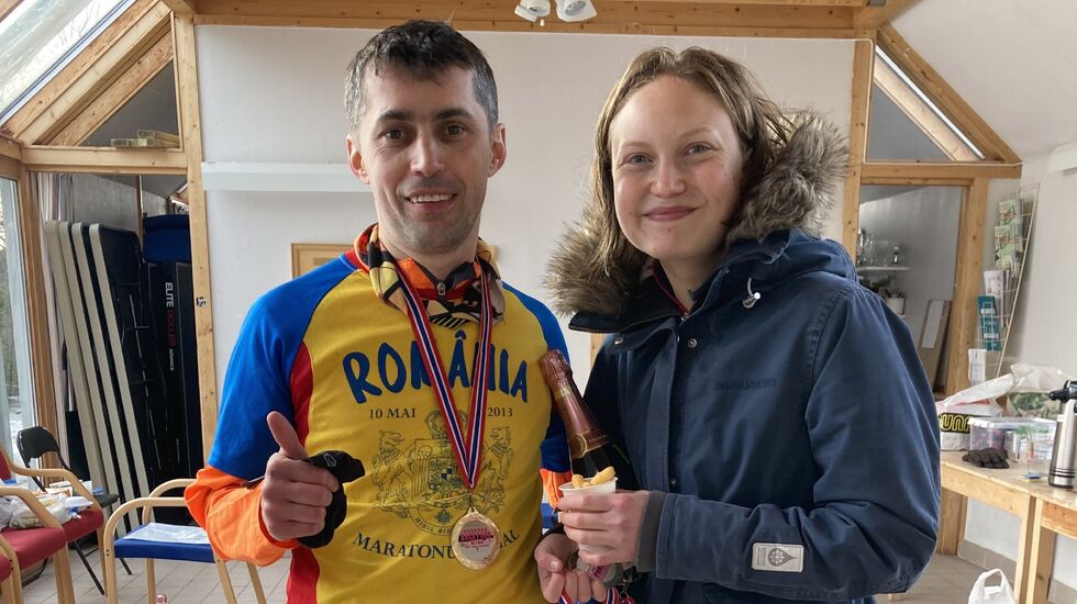 Florin Simion ble Last Man Standing da Ida Steiro måtte rekke transporten hjem. Utfallet hadde kanskje blitt det samme, men han måtte nok løpt en del timer til. (Foto: Jon Asphjell)