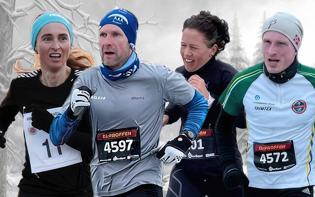 Rekordløpet startet ny sesong med 5 km og 10 km søndag formiddag.