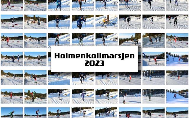 Kondis tok 267 bilder under fulldistansen på Holmenkollmarsjen lørdag 18. februar. Har vi fått deg i linsa tro? (Collage: Tom-Arild Hansen)