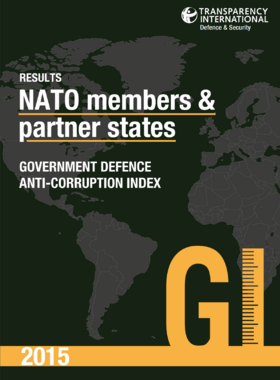 Transparency International UK Government defence anti-corruption index 2015 (NATO members 
