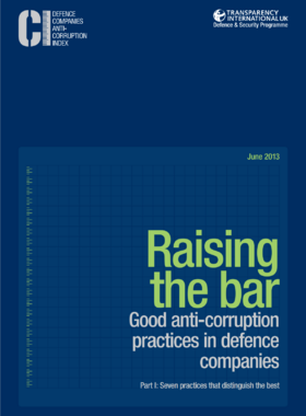 Transparency International UK (2013) Raising the bar
