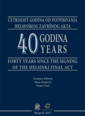 Fourty Years since the Signing of the Helsinki Final Act (2015)