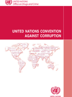United Nations (2004) Convention Against Corruption