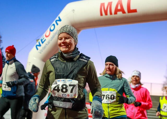 464 løp Necon Vinterkarusell under ideelle forhold