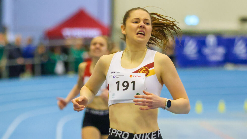 Erle Musum Lyng viste lovende takter på 800 meter. (Foto: Martin Hauge-Nilsen)