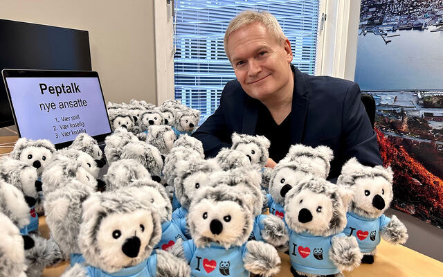 Etter en peptalk med seg sjøl bestemte Hans Johan Tofteng seg for å legge om livsstilen. (Foto: privat)