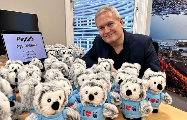 Etter en peptalk med seg sjøl bestemte Hans Johan Tofteng seg for å legge om livsstilen. (Foto: privat)