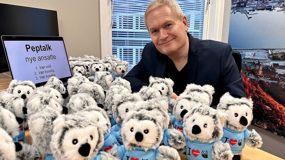 Etter en peptalk med seg sjøl bestemte Hans Johan Tofteng seg for å legge om livsstilen. (Foto: privat)