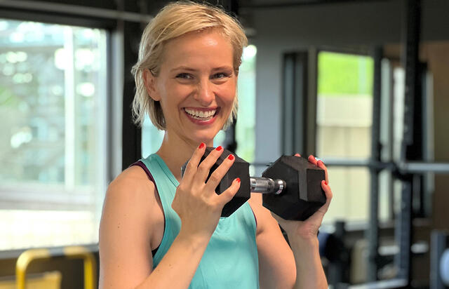 Anne Rimmen er frilans programleder og journalist. Hun er tidligere kjent som sportsanker for NRK. (Foto: privat)