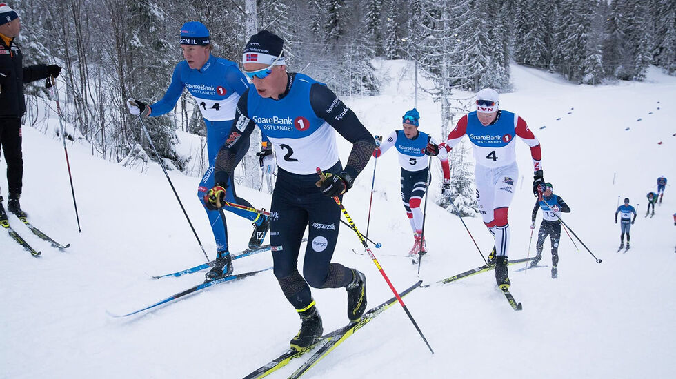 Mikael Gunnulfsen (2) nærmer seg 30 og har holdt et høyt nivå som langrennsløper gjennom mange år. (Foto: Per Morten Nyeng)