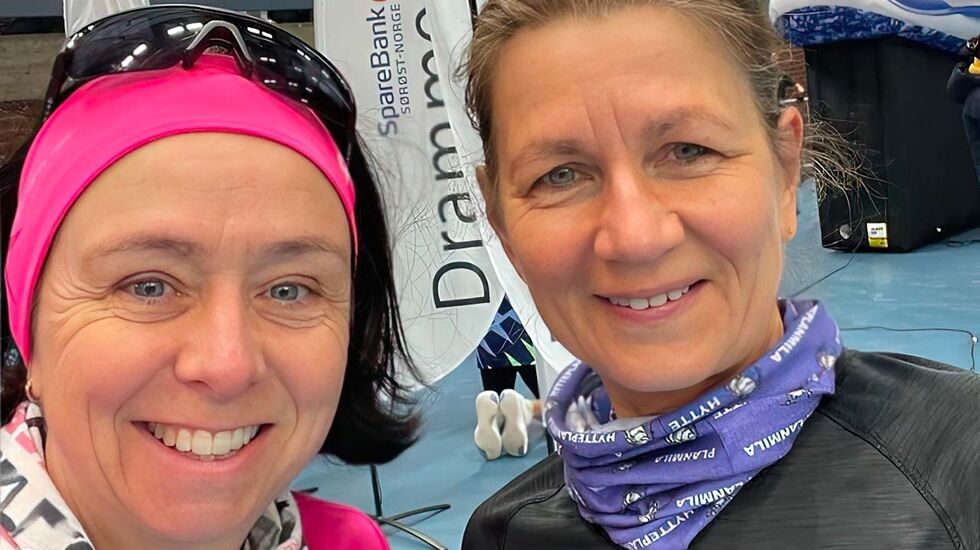 Siri Slotterøy Johnsen og Kristin Overvaag. (Foto: Privat)