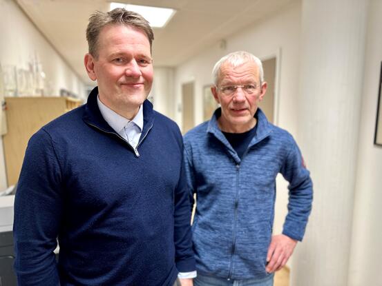 Bengt Fjellheim og Jon-Håvar Haukland
