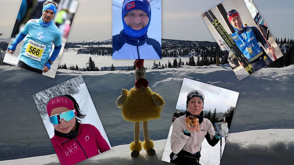 Påskeferien er en fin tid å trene variert i overgangen fra sommer til vinter, mener de fem krysstrenerne som Kondis har intervjuet. (Fotomontasje: Rolf Bakken)