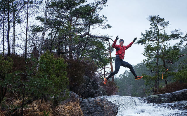 81 løpere tok spranget og fullførte 60 kilometeren i KRSUltra. I tillegg gjennomførte 128 kortløypa på 21 km. (Foto: Lars Hefte)