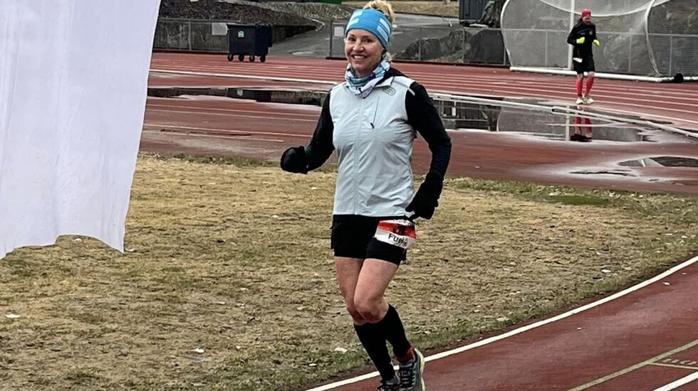 Therese Falk vant en soleklar seier på Captare 12-timers, og gjorde sitt beste løp på halvannet år. (Arrangørfoto)