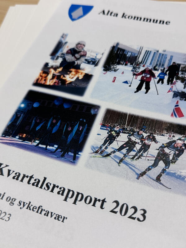 kvartalsrapport - forside