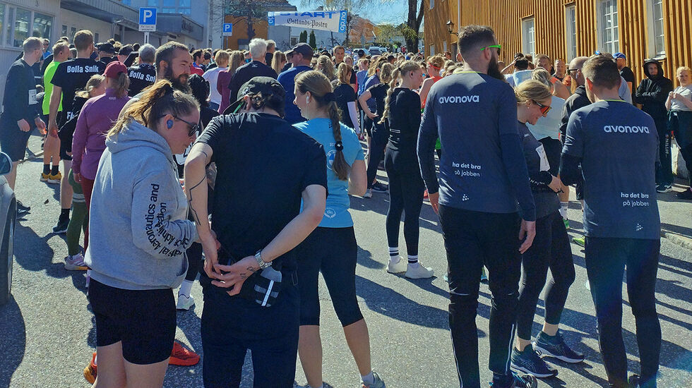 Det nærmer seg start. (Foto: Roger Christiansen)